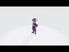 Gastly Skater - Low-Poly 3D Character Free low-poly 3D model_1