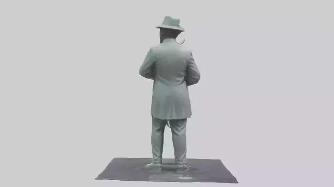 Charlie Parker statue model