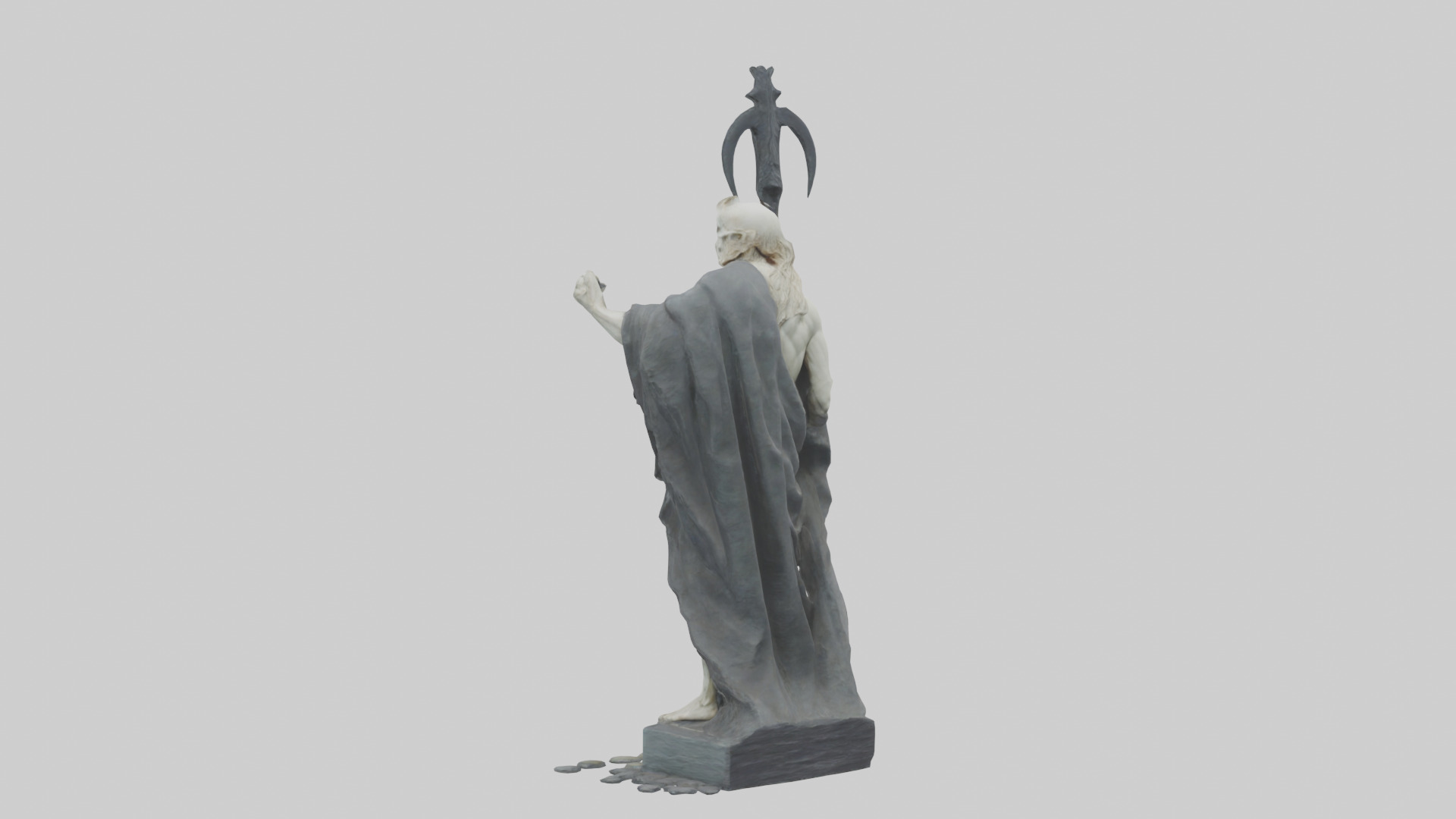 Charon statue model 3D model_1
