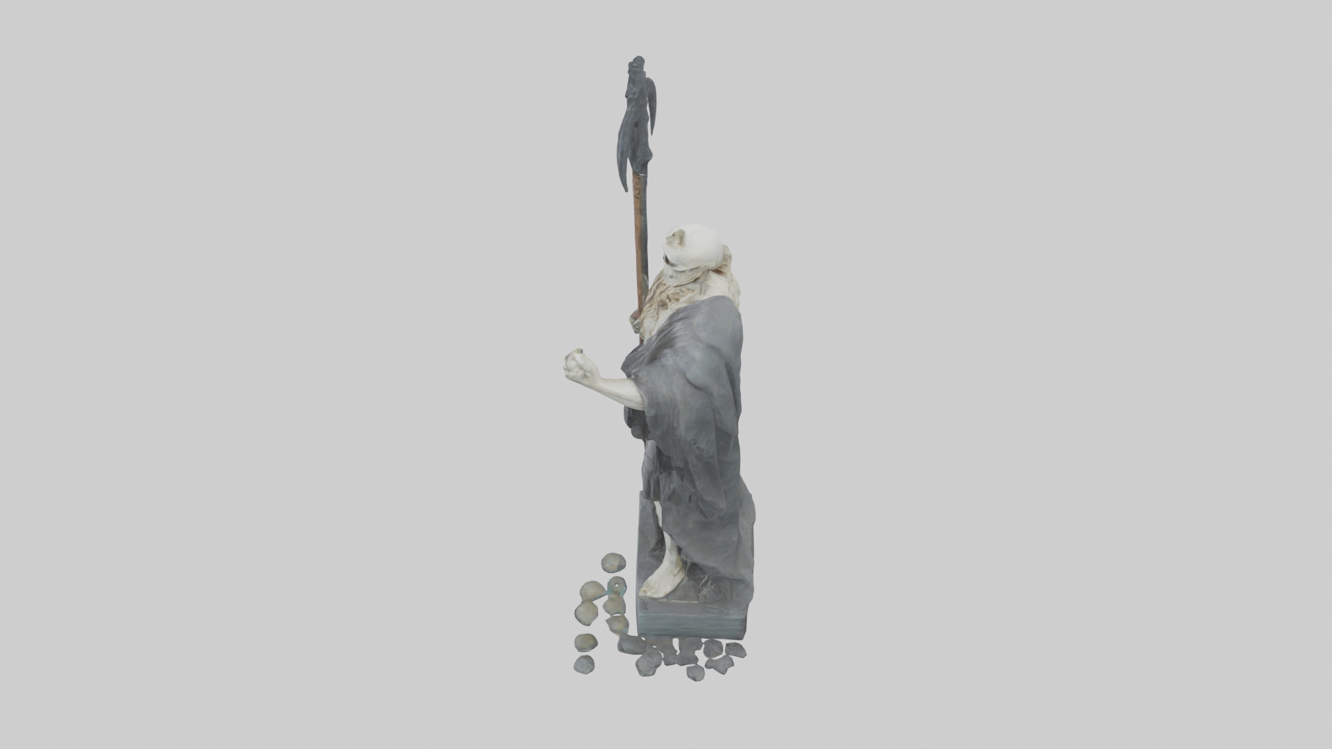 Charon statue model 3D model_17