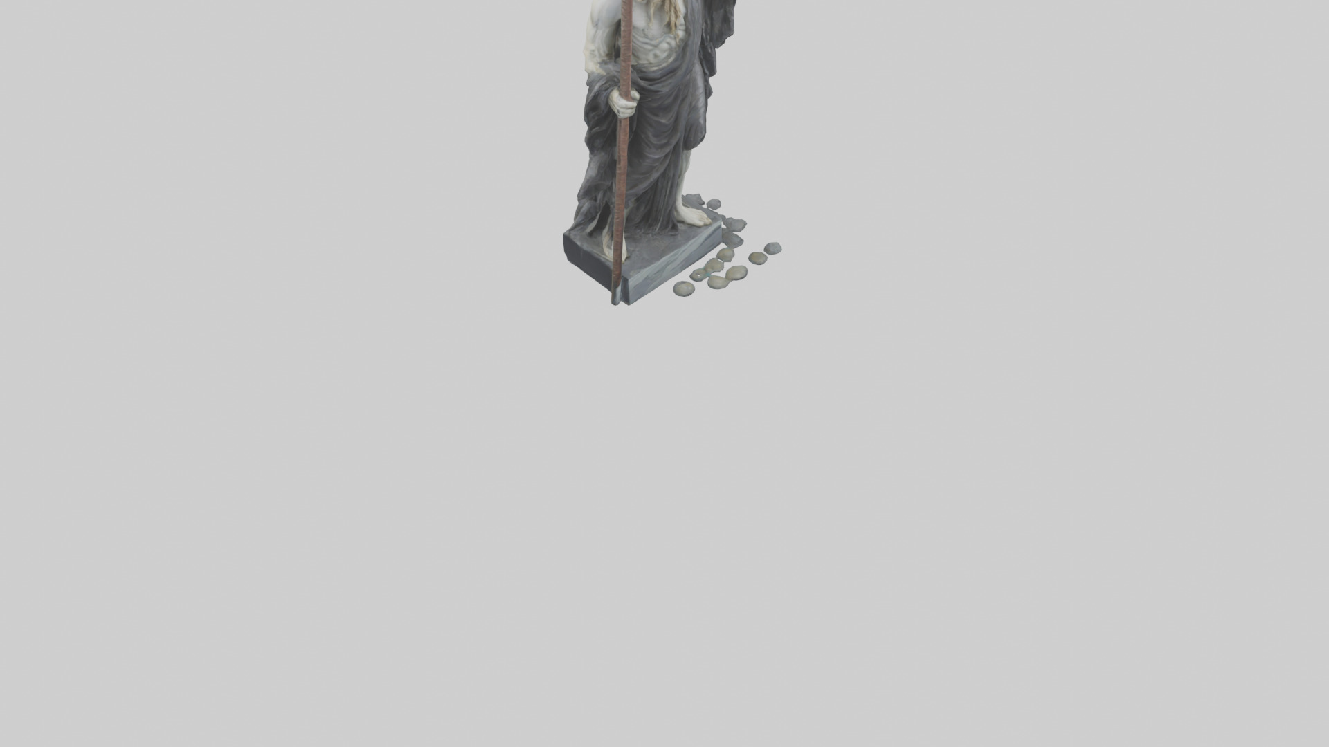 Charon statue model 3D model_6