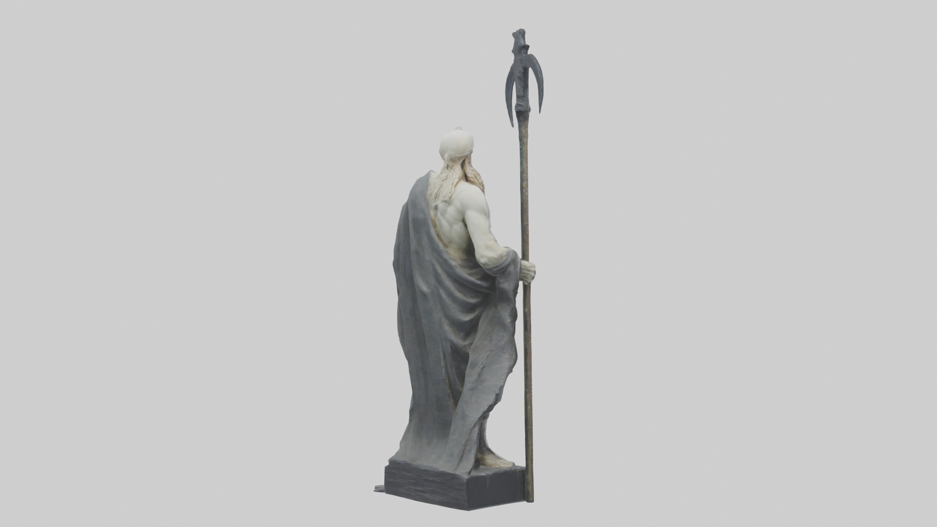 Charon statue model 3D model_2
