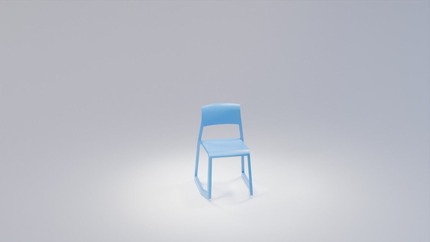 Chair and Stool 3D Model Pack Realistic and Optimized Assets Low-poly 3D model_14