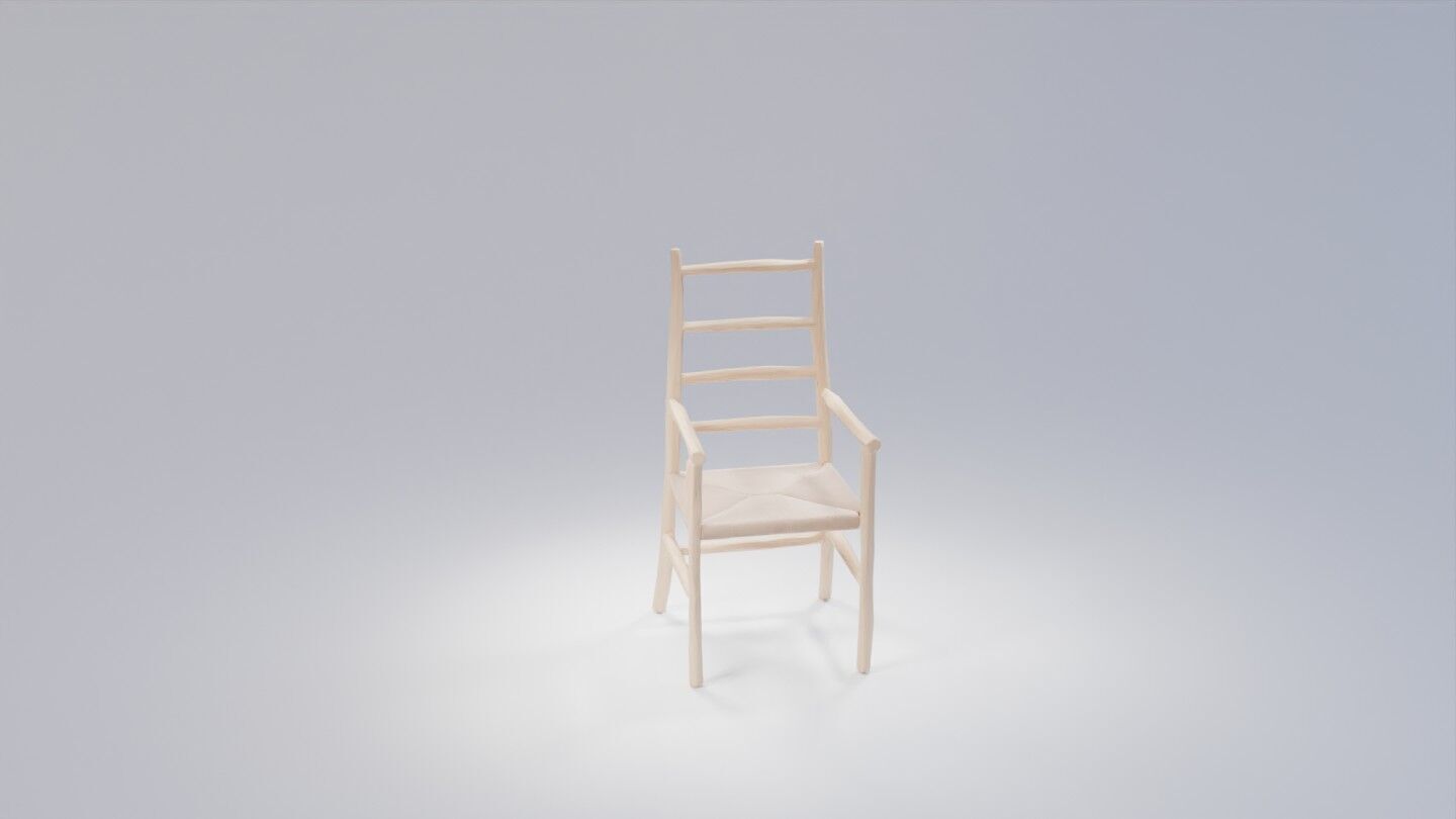 Chair and Stool 3D Model Pack Realistic and Optimized Assets Low-poly 3D model_12