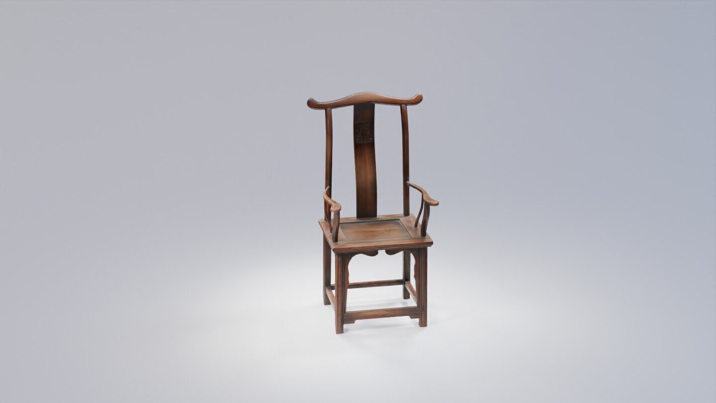 Chair and Stool 3D Model Pack Realistic and Optimized Assets Low-poly 3D model_23