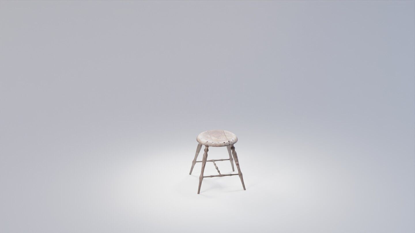 Chair and Stool 3D Model Pack Realistic and Optimized Assets Low-poly 3D model_32