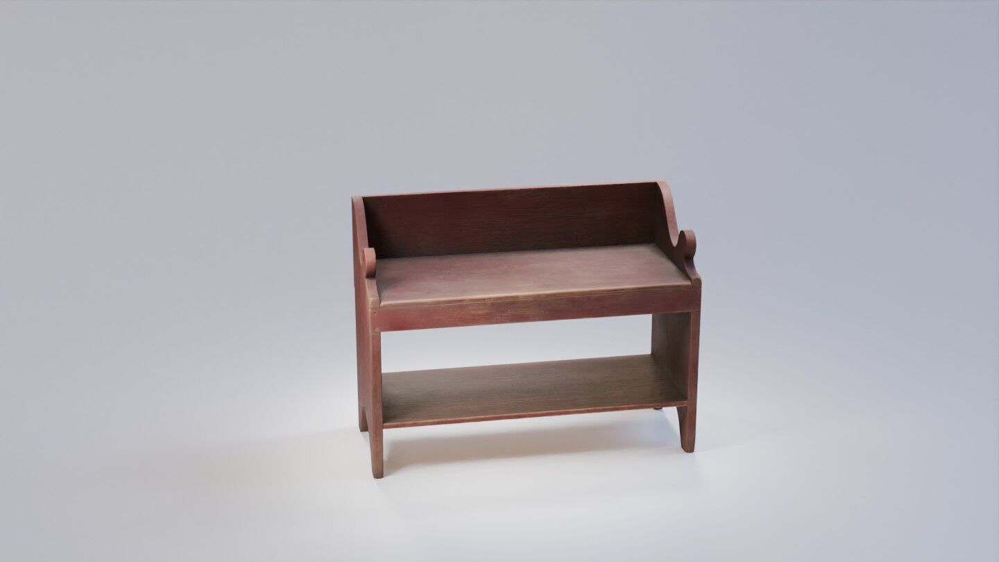 Chair and Stool 3D Model Pack Realistic and Optimized Assets Low-poly 3D model_27