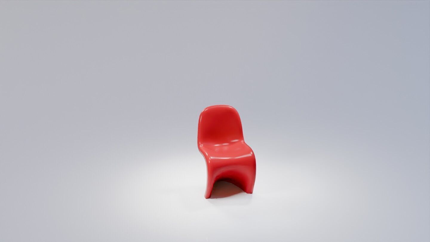 Chair and Stool 3D Model Pack Realistic and Optimized Assets Low-poly 3D model_19