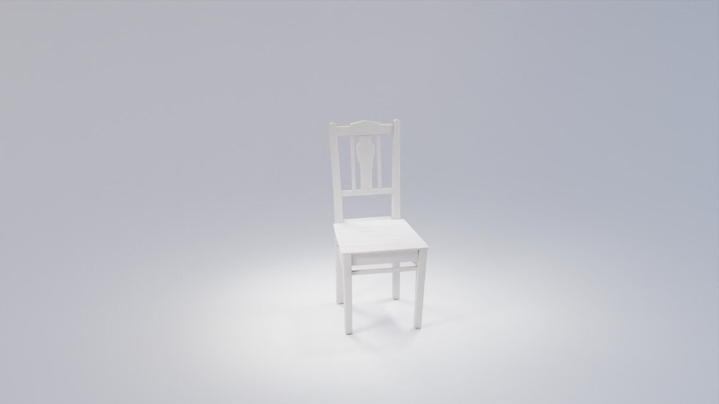 Chair and Stool 3D Model Pack Realistic and Optimized Assets Low-poly 3D model_28