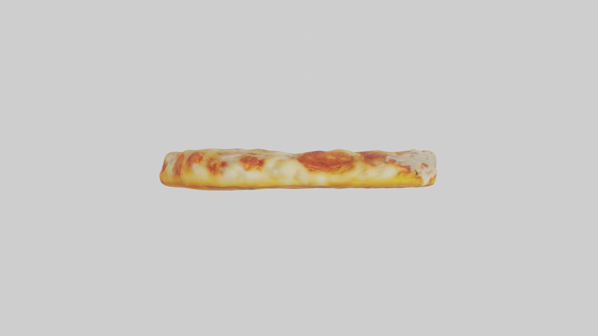 Cheese pizza model 3D model_13