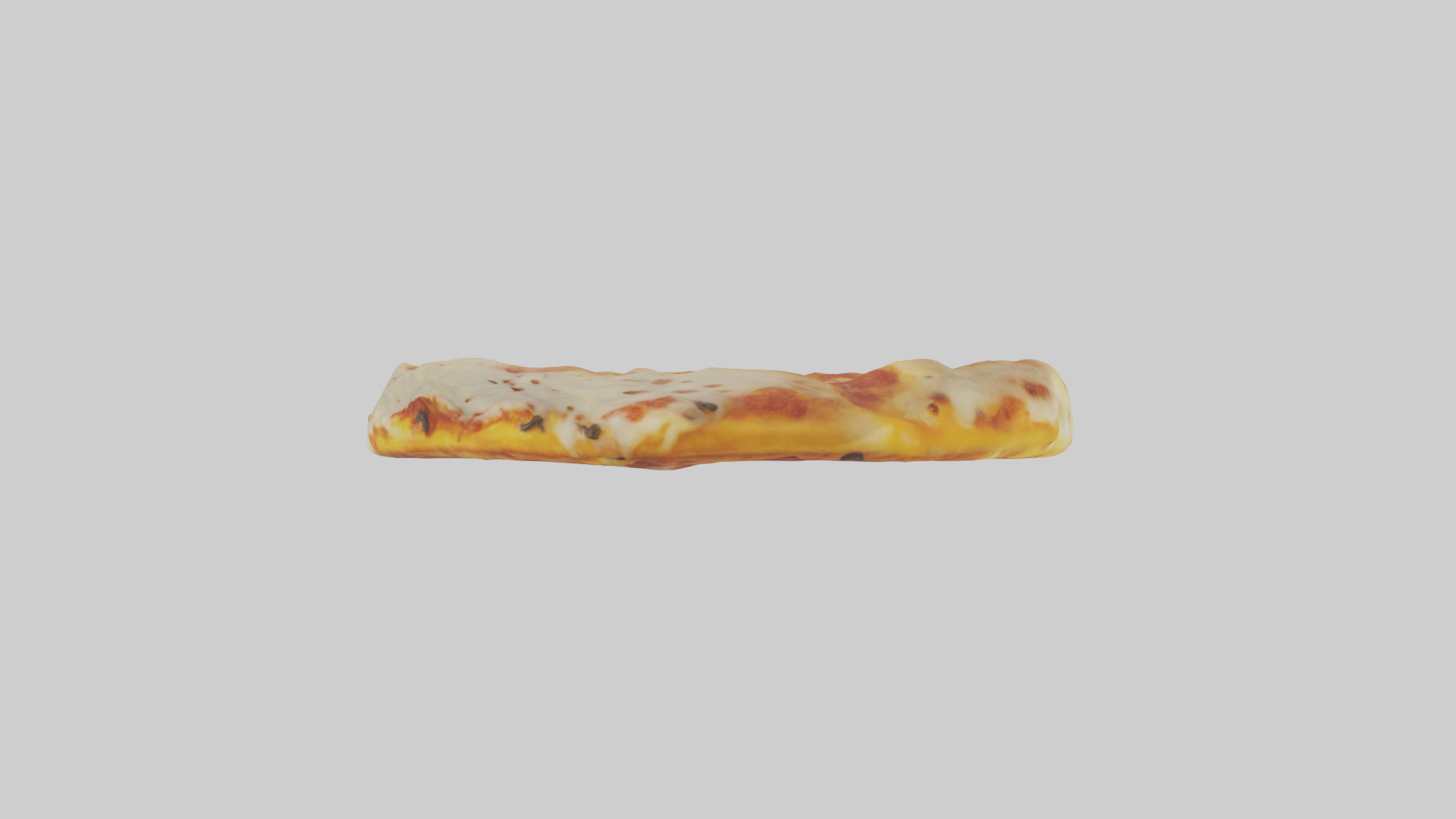 Cheese pizza model 3D model_8