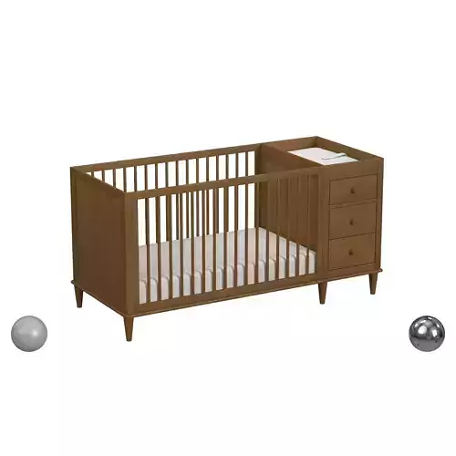  Marley Convertible 3-In-1 Crib And Changer Combo