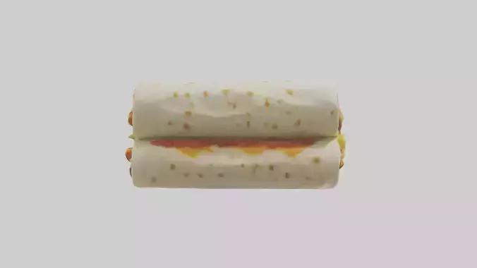 Chicken burrito model