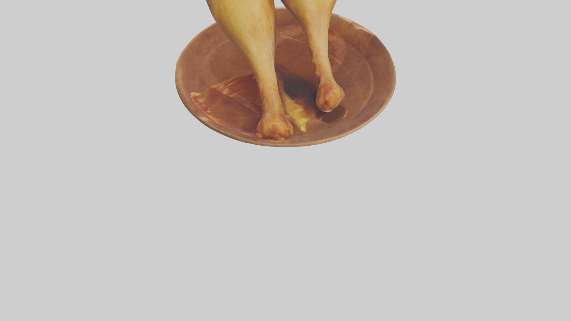 Chicken drumsticks model 3D model_4