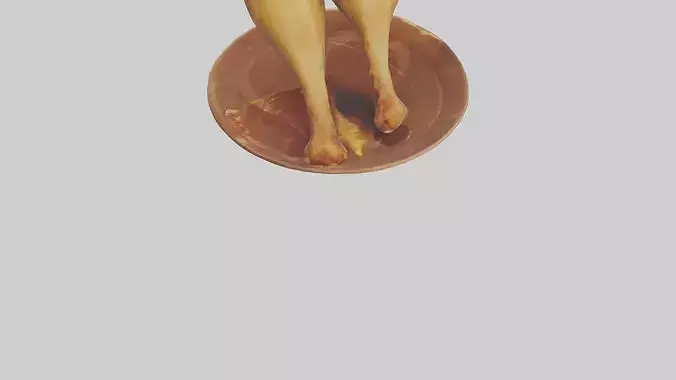 Chicken drumsticks model 3D model 5