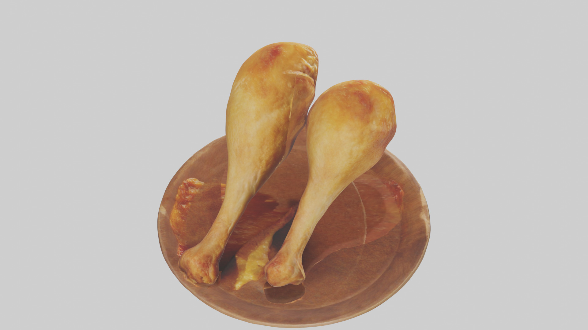 Chicken drumsticks model 3D model_18