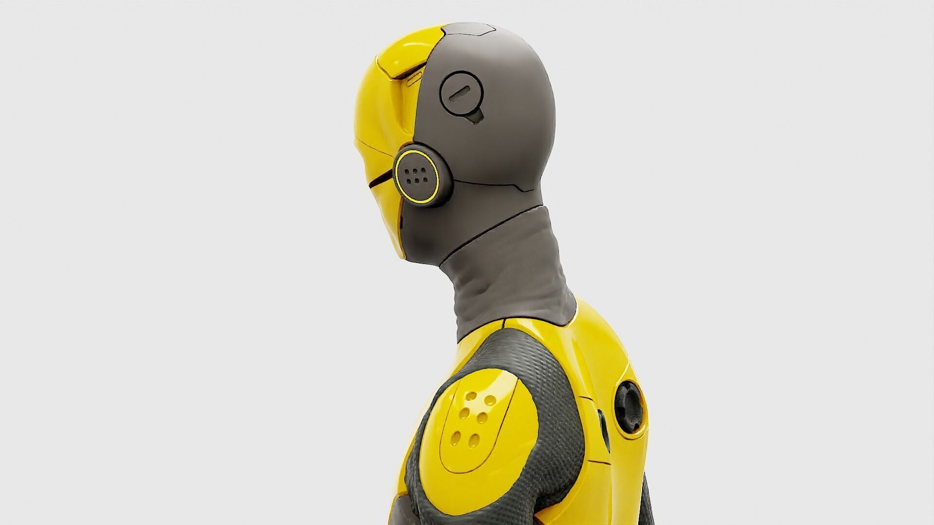 ROB-MECHA D  Rigged for Unreal Engine - Unity - MIXAMO 3D model_25