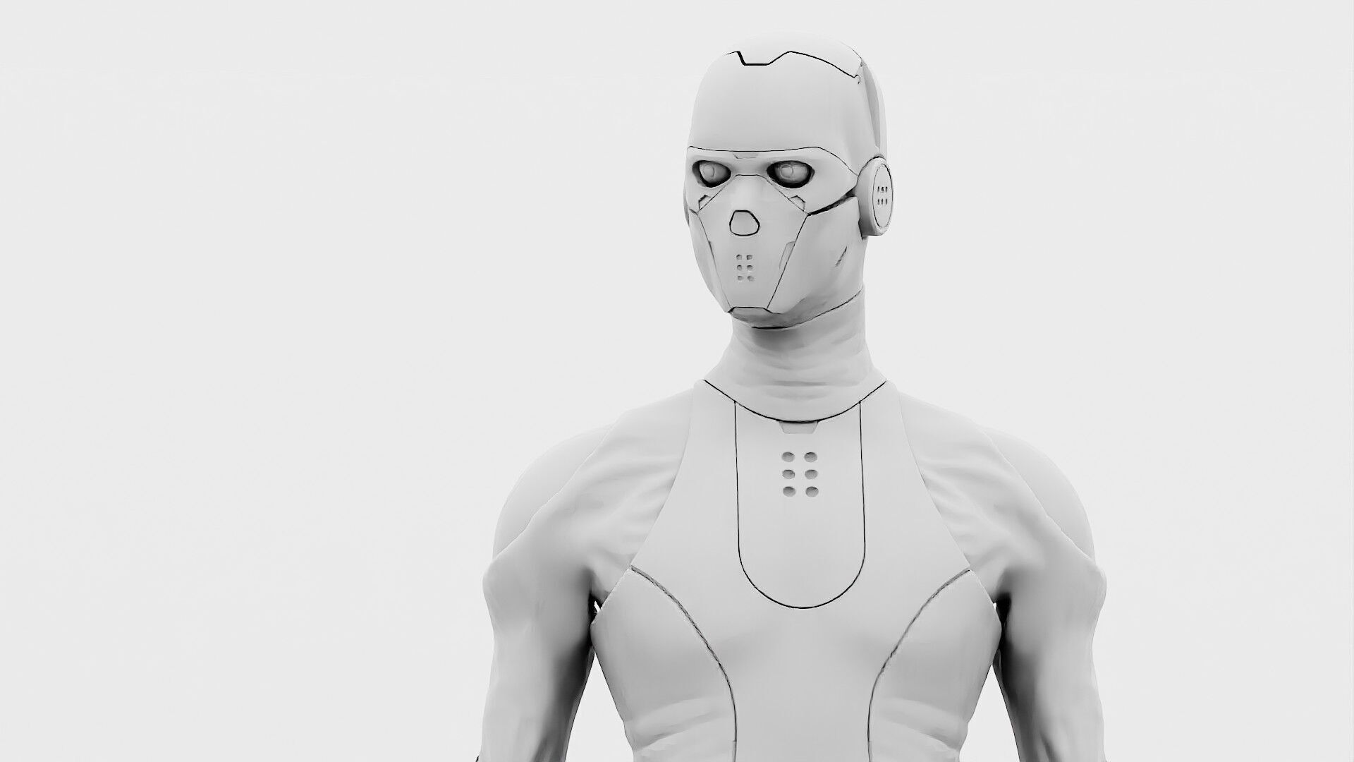 ROB-MECHA D  Rigged for Unreal Engine - Unity - MIXAMO 3D model_34