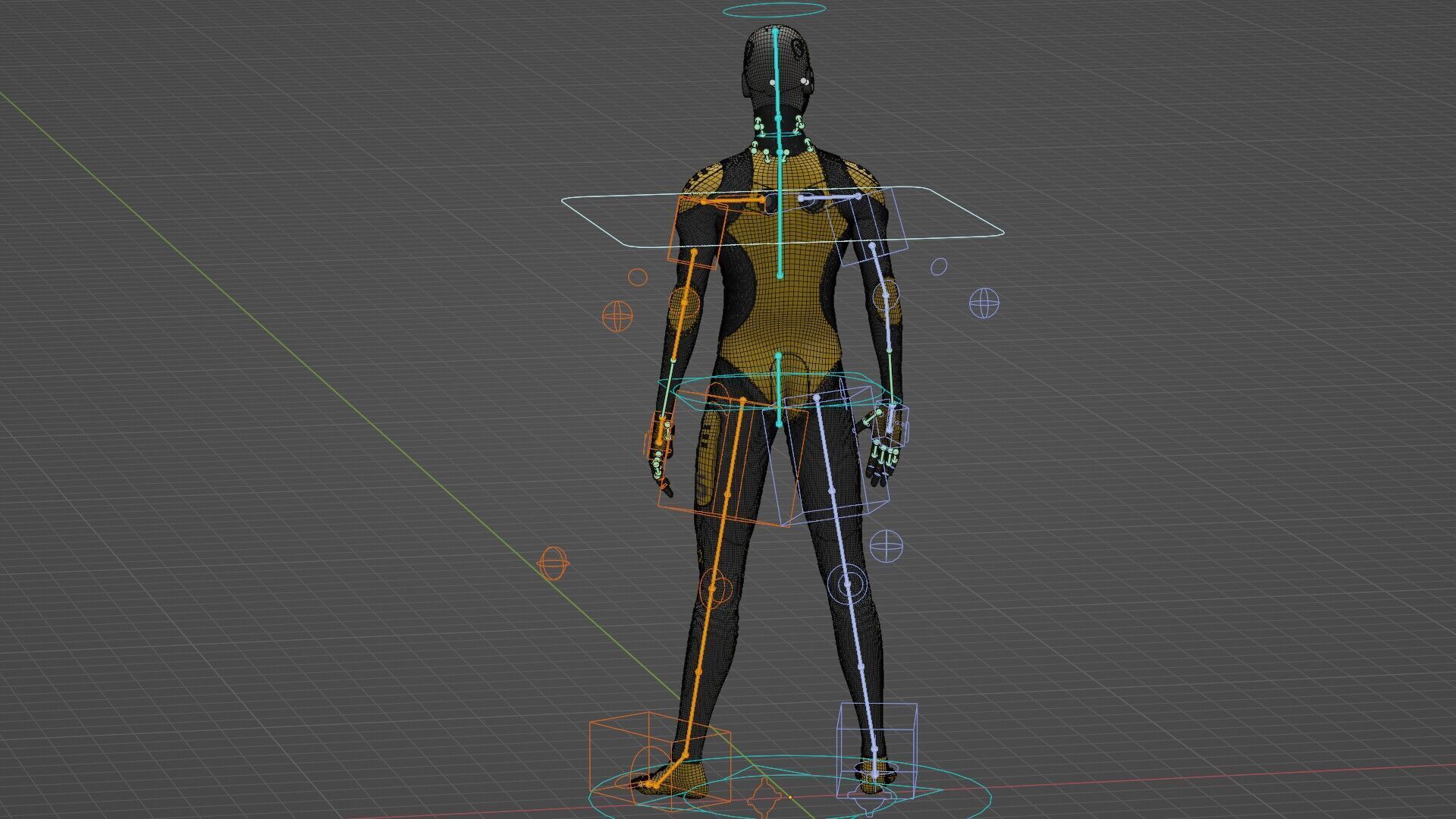 ROB-MECHA D  Rigged for Unreal Engine - Unity - MIXAMO 3D model_38