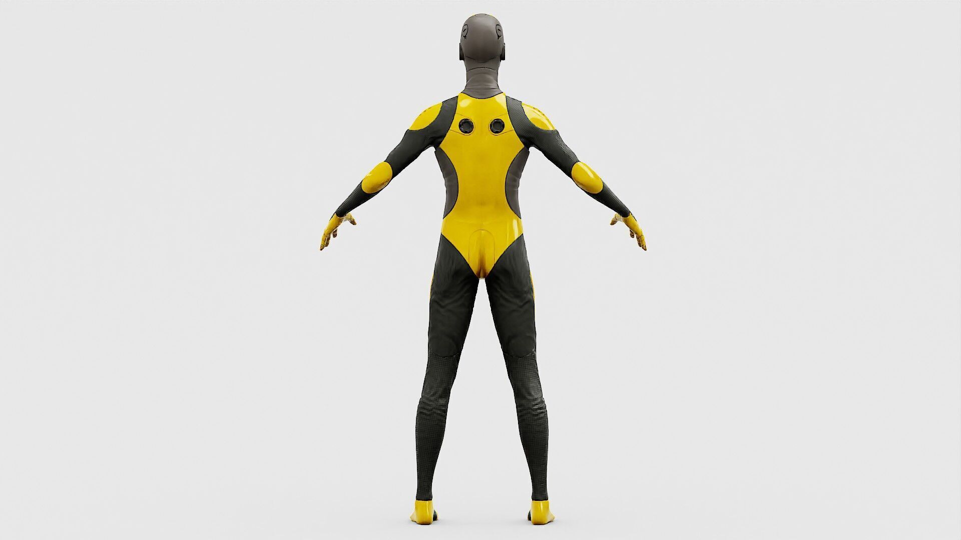 ROB-MECHA D  Rigged for Unreal Engine - Unity - MIXAMO 3D model_31