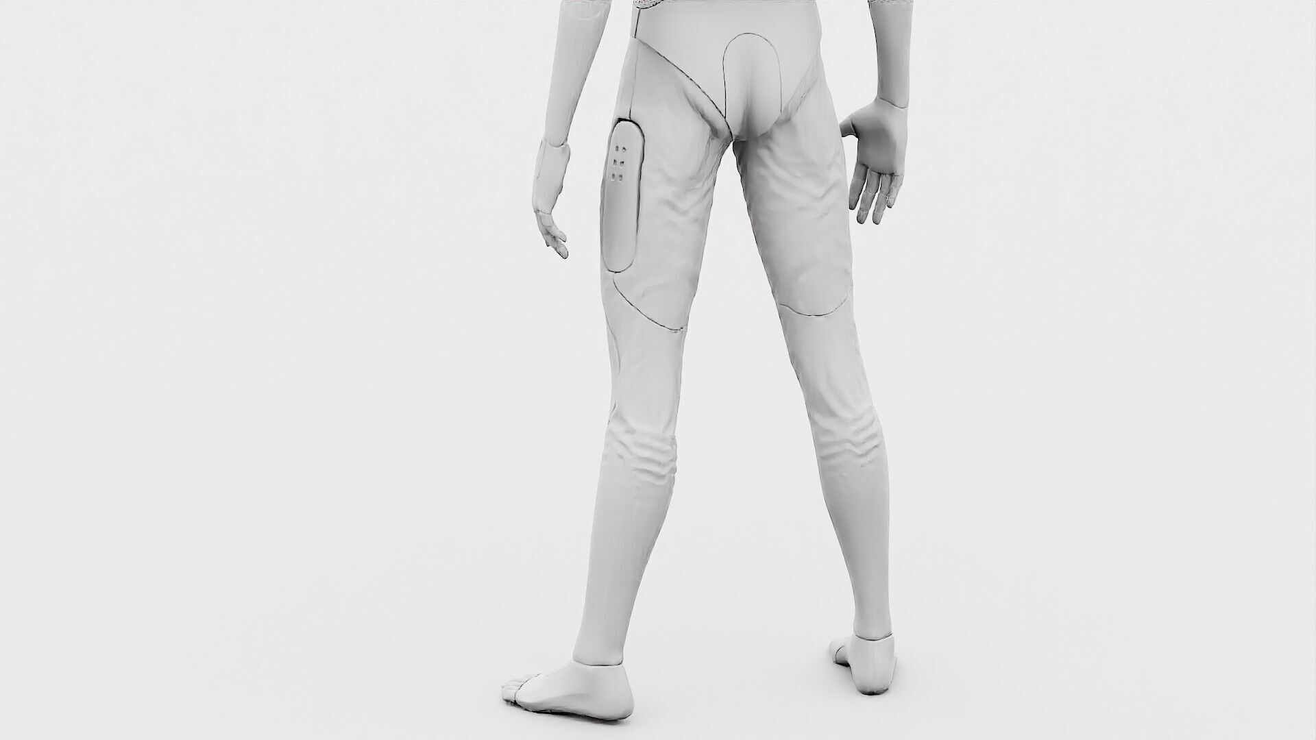 ROB-MECHA D  Rigged for Unreal Engine - Unity - MIXAMO 3D model_36