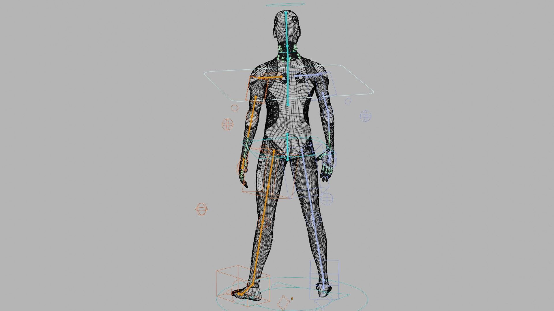 ROB-MECHA D  Rigged for Unreal Engine - Unity - MIXAMO 3D model_41