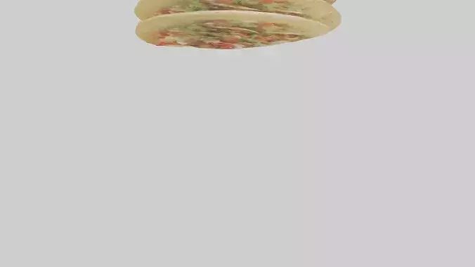 Chicken tacos model 3D model 5