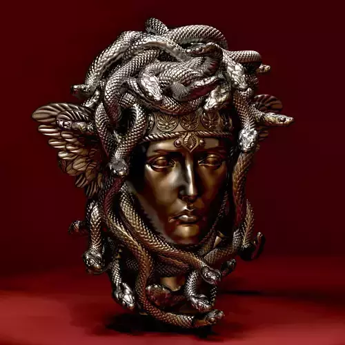 Medusa Gorgon CAD