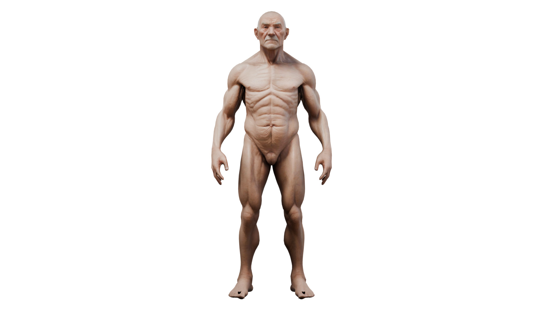 Diverse 3D Body Collection Female Robot Cartoon Kid  More Low-poly 3D model_4