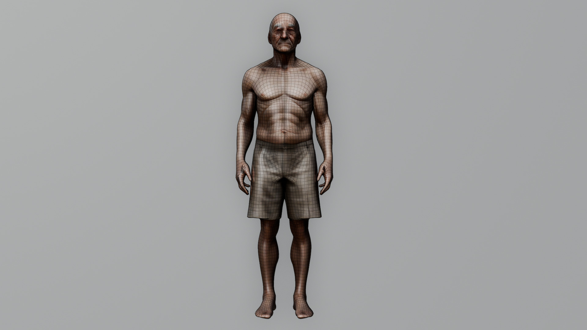 Diverse 3D Body Collection Female Robot Cartoon Kid  More Low-poly 3D model_12