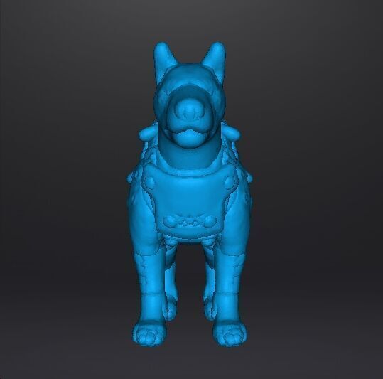 KAMPFHUND 1961 MINIATURE MODEL FIGURE FOR SCIFI GAMES RPG DND 3D print model_8