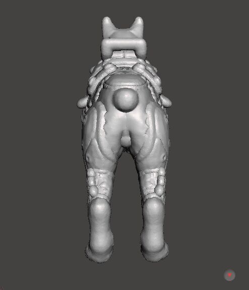 KAMPFHUND 1961 MINIATURE MODEL FIGURE FOR SCIFI GAMES RPG DND 3D print model_5