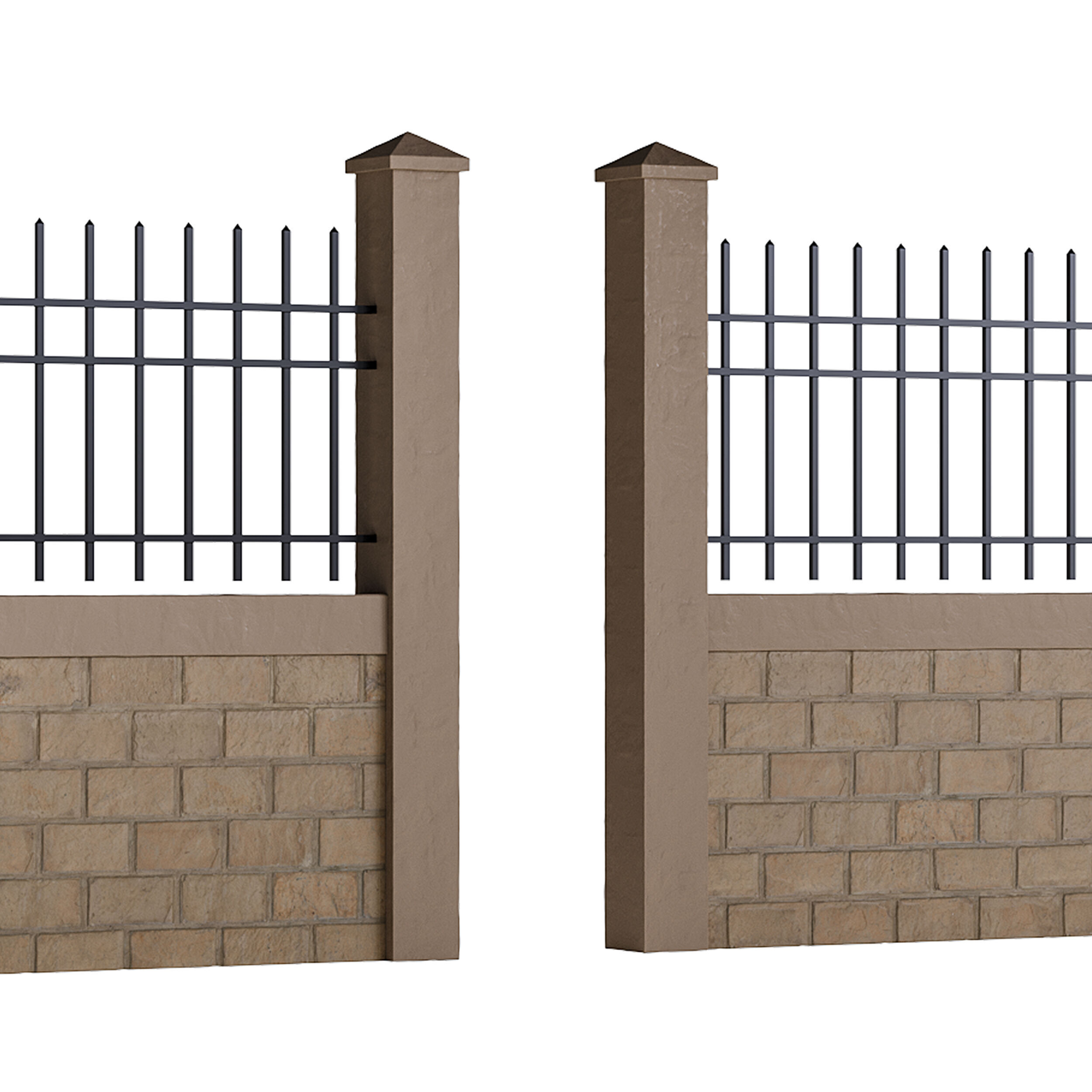 Fencing 48 3D model_11