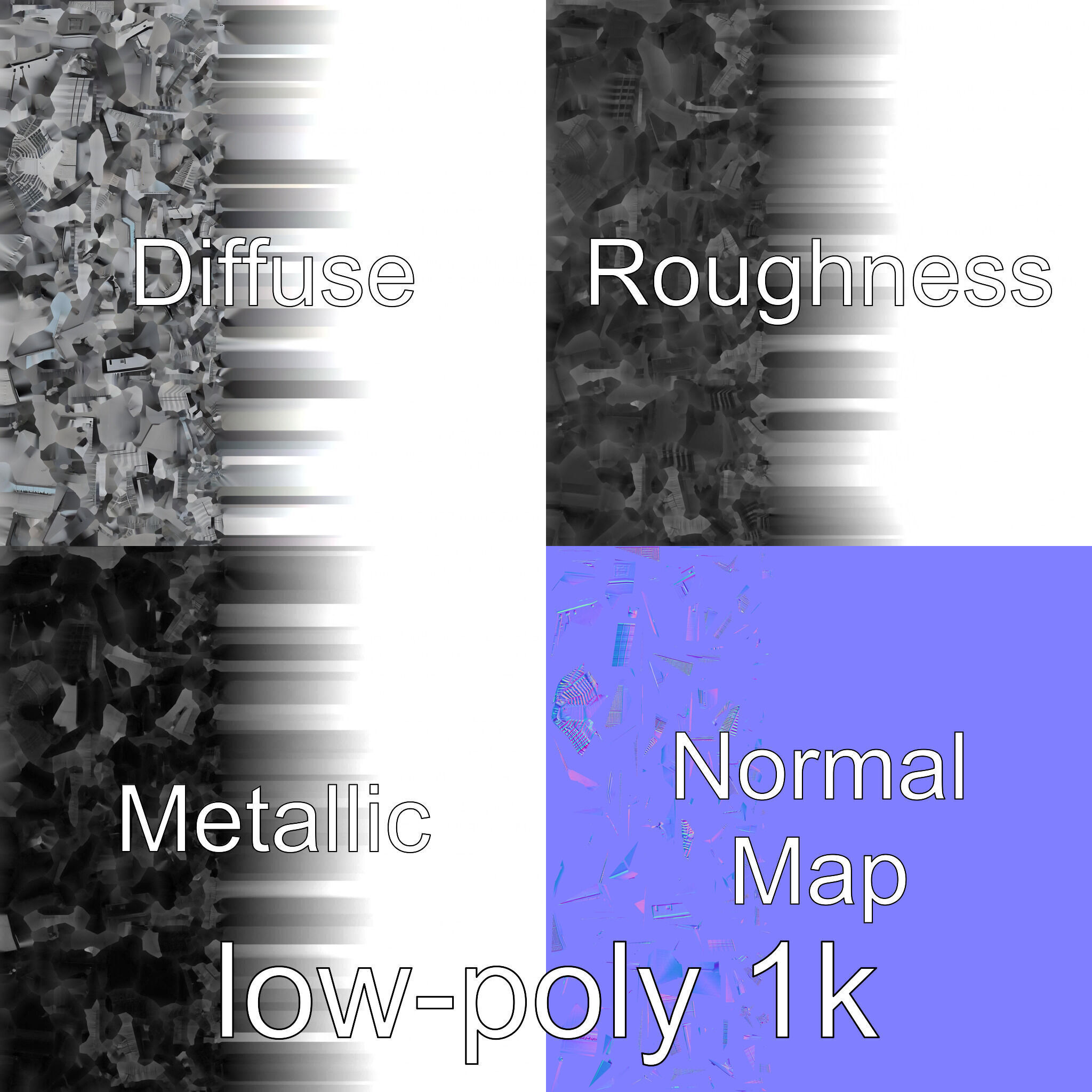 Futuristic Skyscraper Architecture Model Low-poly 3D model_21