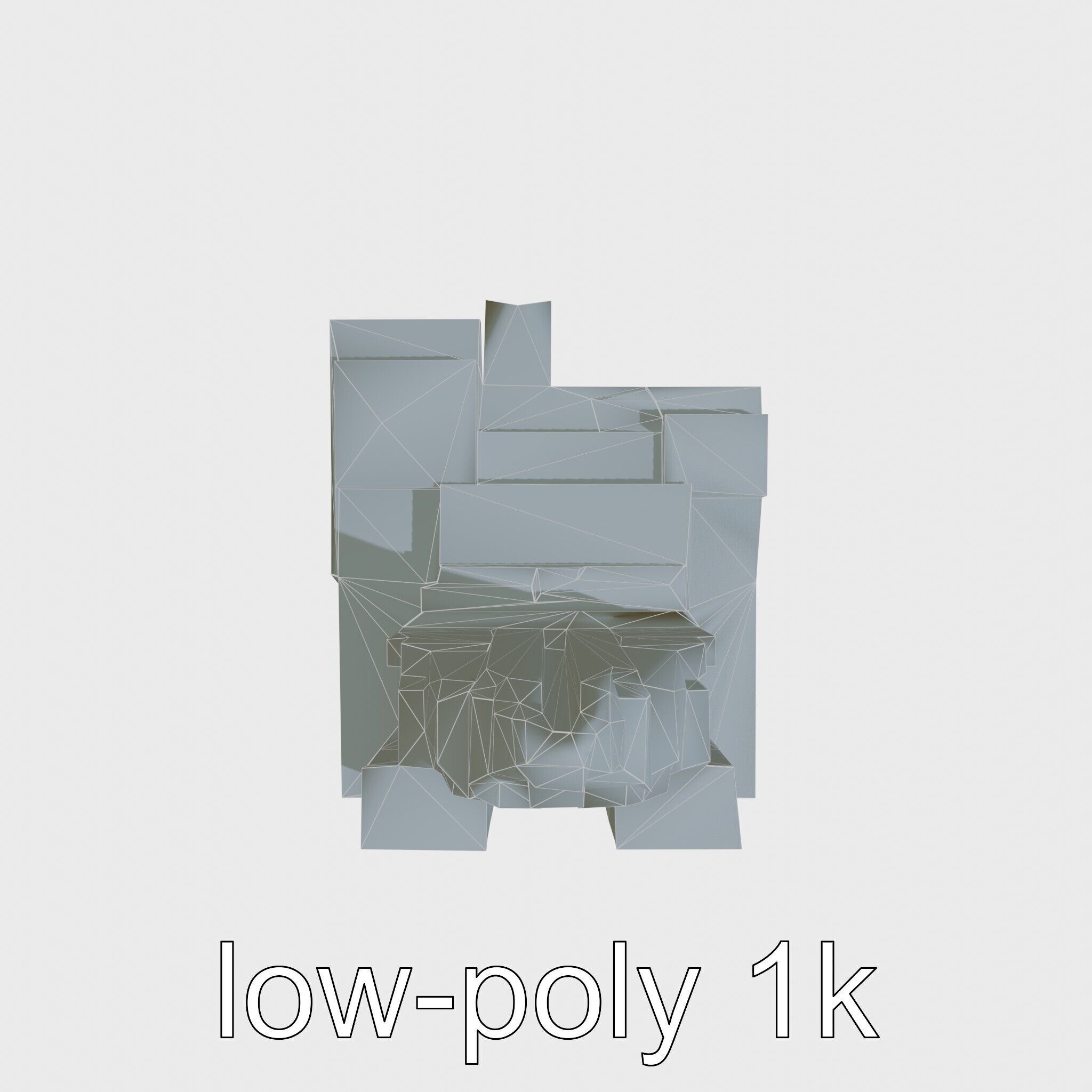 Futuristic Skyscraper Architecture Model Low-poly 3D model_14