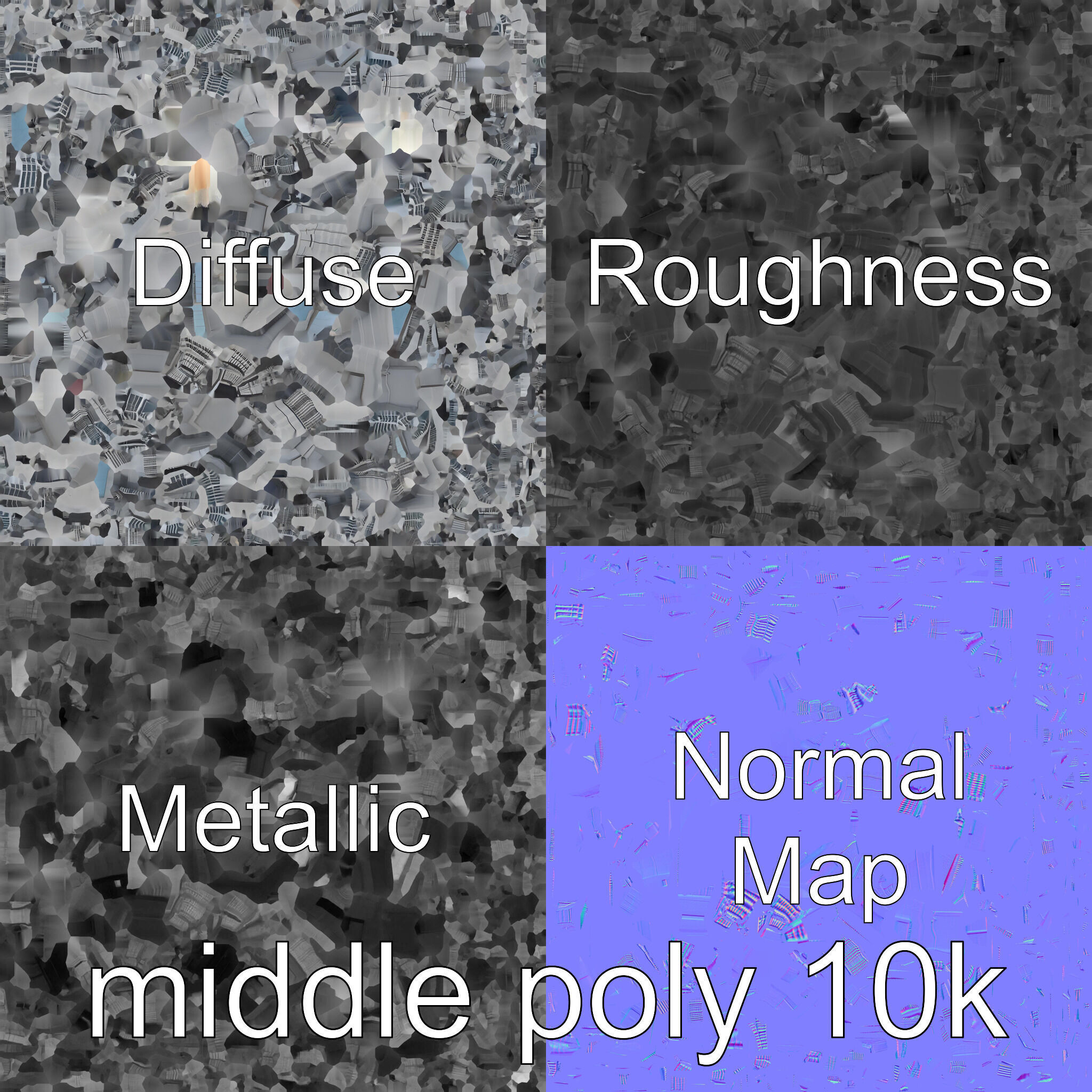 Futuristic Skyscraper Architecture Model Low-poly 3D model_34