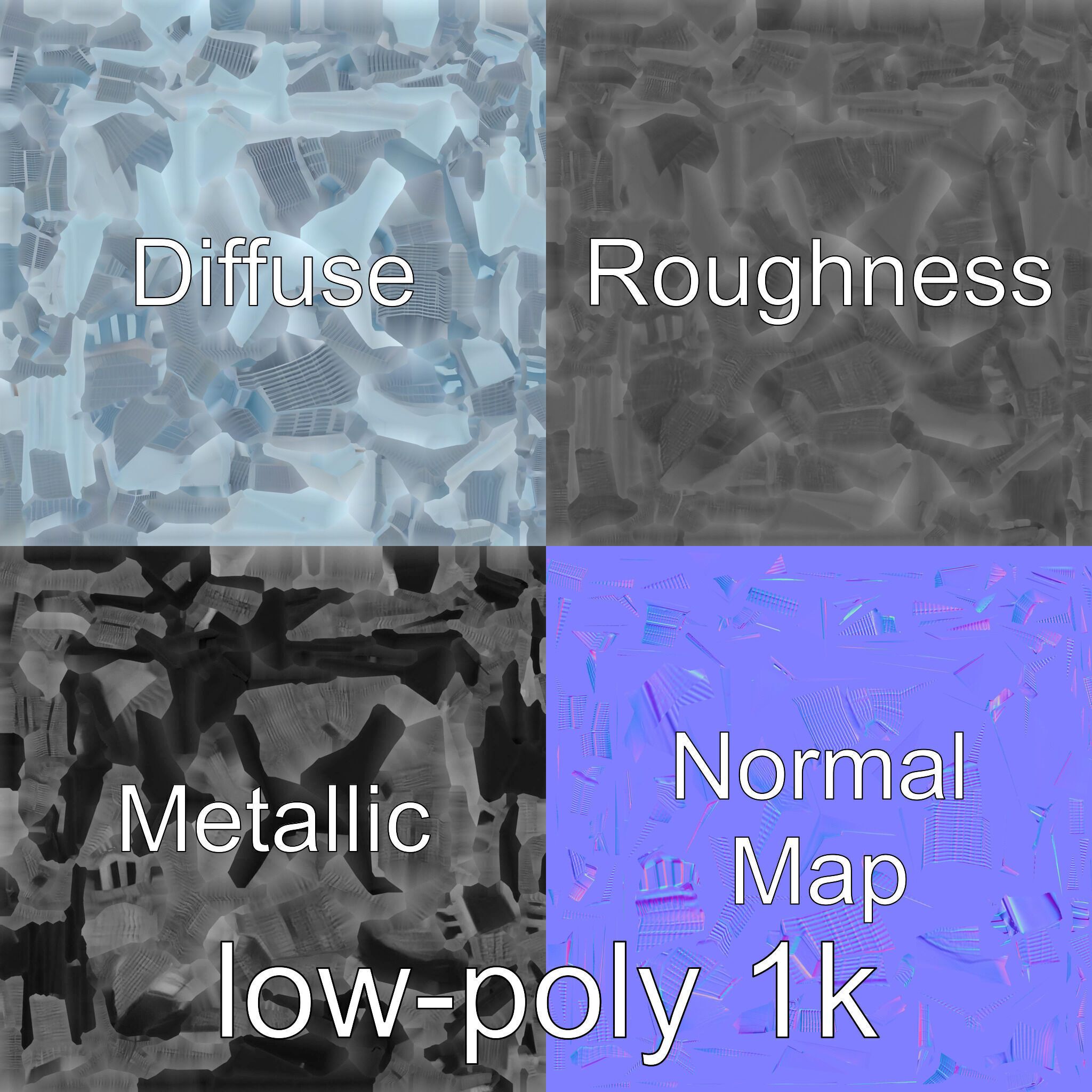 Futuristic Skyscraper Architectural Model Low-poly 3D model_33