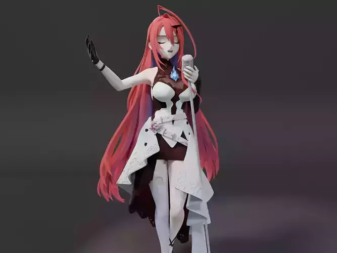 Elizabeth Rose Bloodflame 3D print model