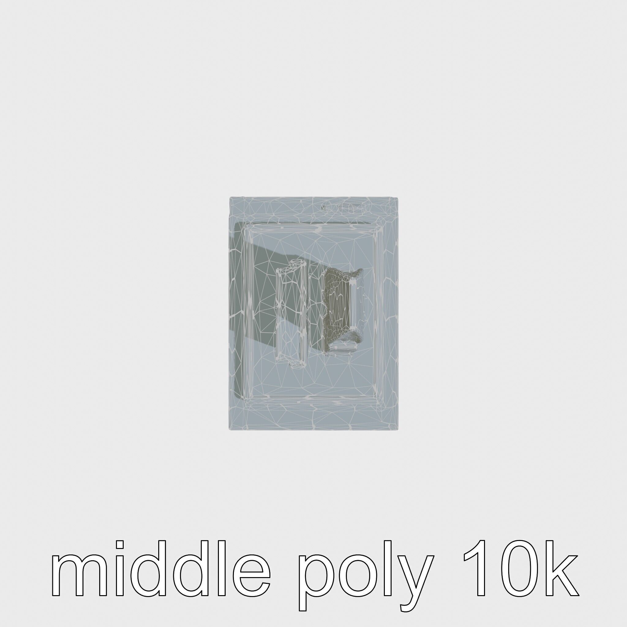 Futuristic Skyscraper Architectural Tower Low-poly 3D model_19