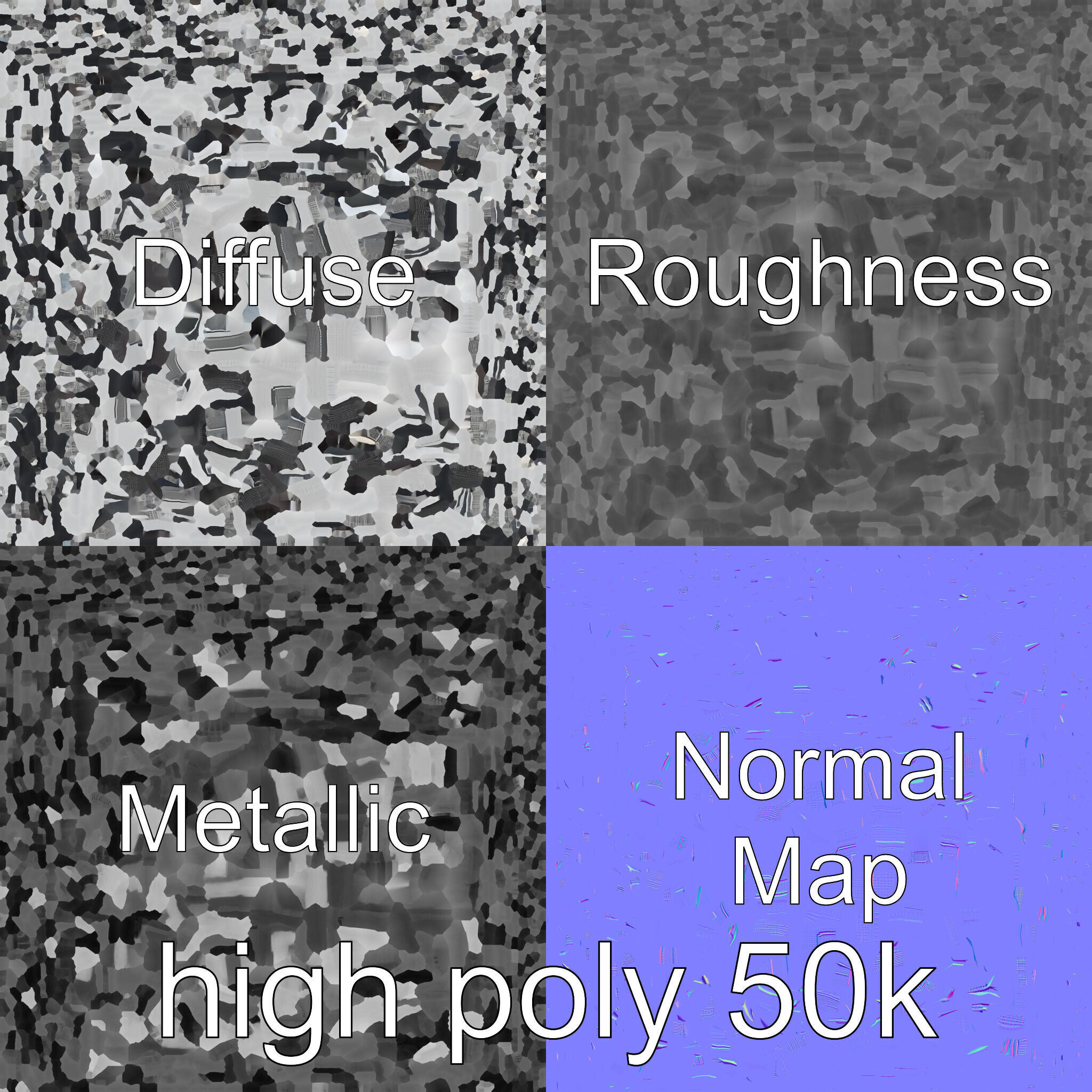 Futuristic Skyscraper Architectural Tower Low-poly 3D model_31