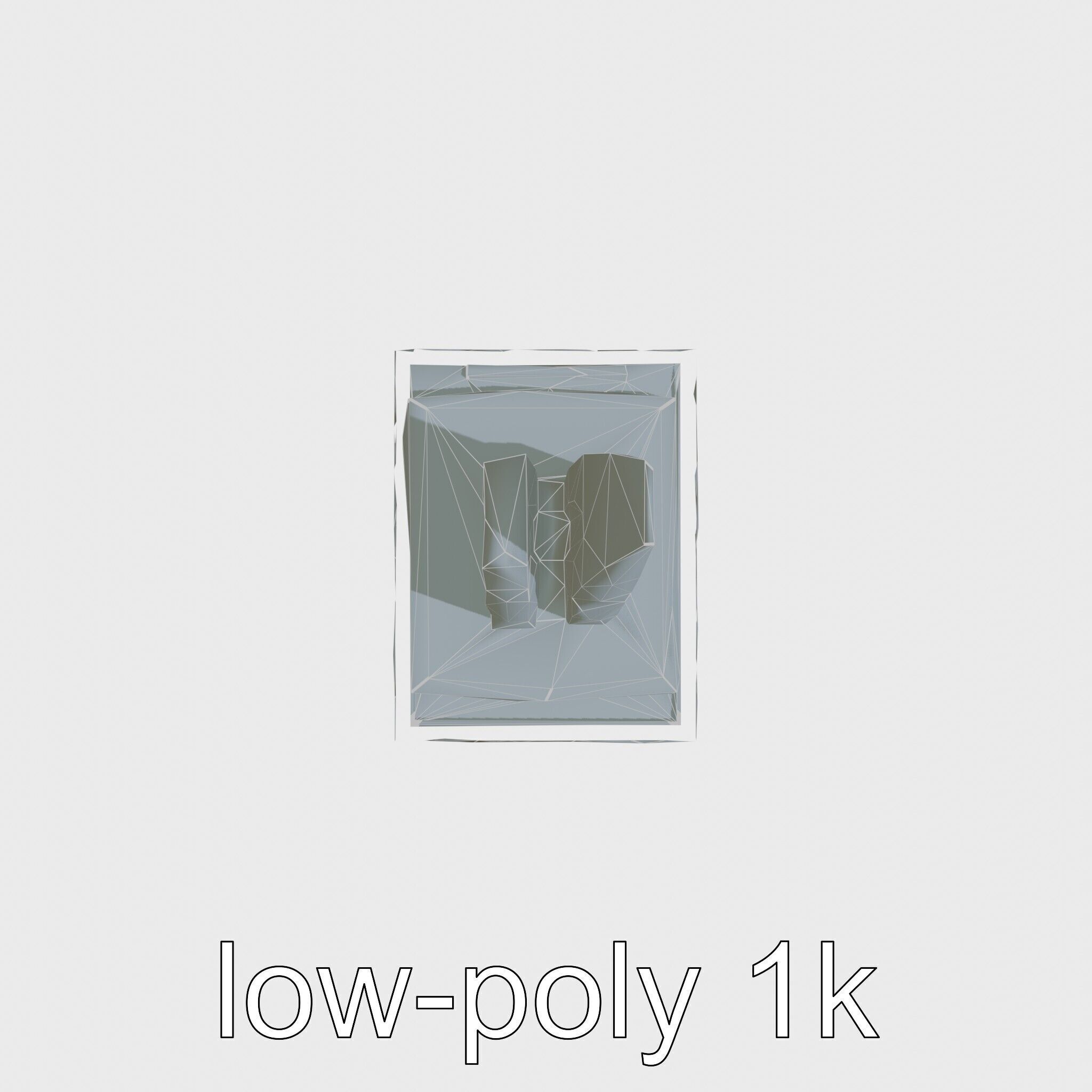 Futuristic Skyscraper Architectural Tower Low-poly 3D model_15