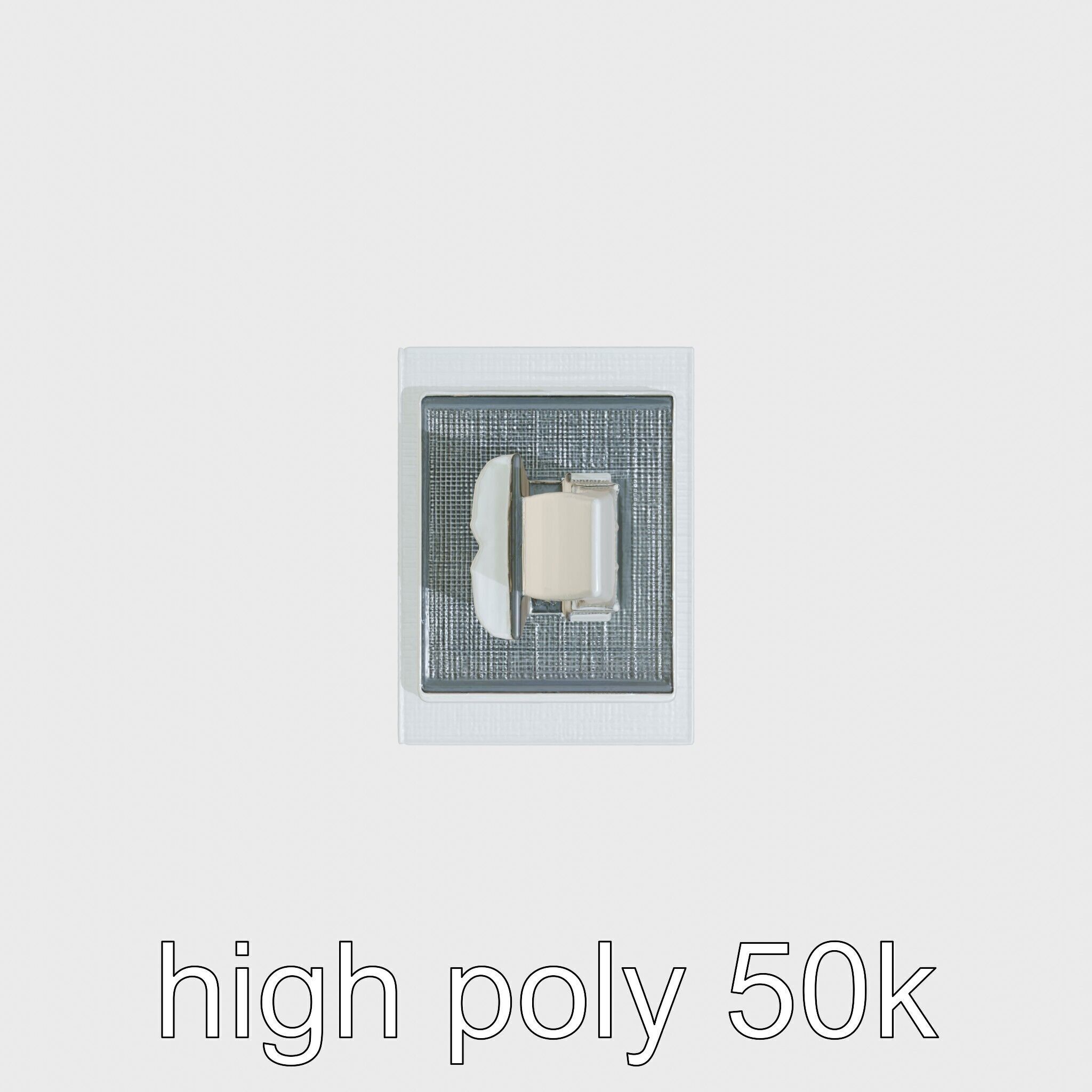 Futuristic Skyscraper Architectural Tower Low-poly 3D model_29