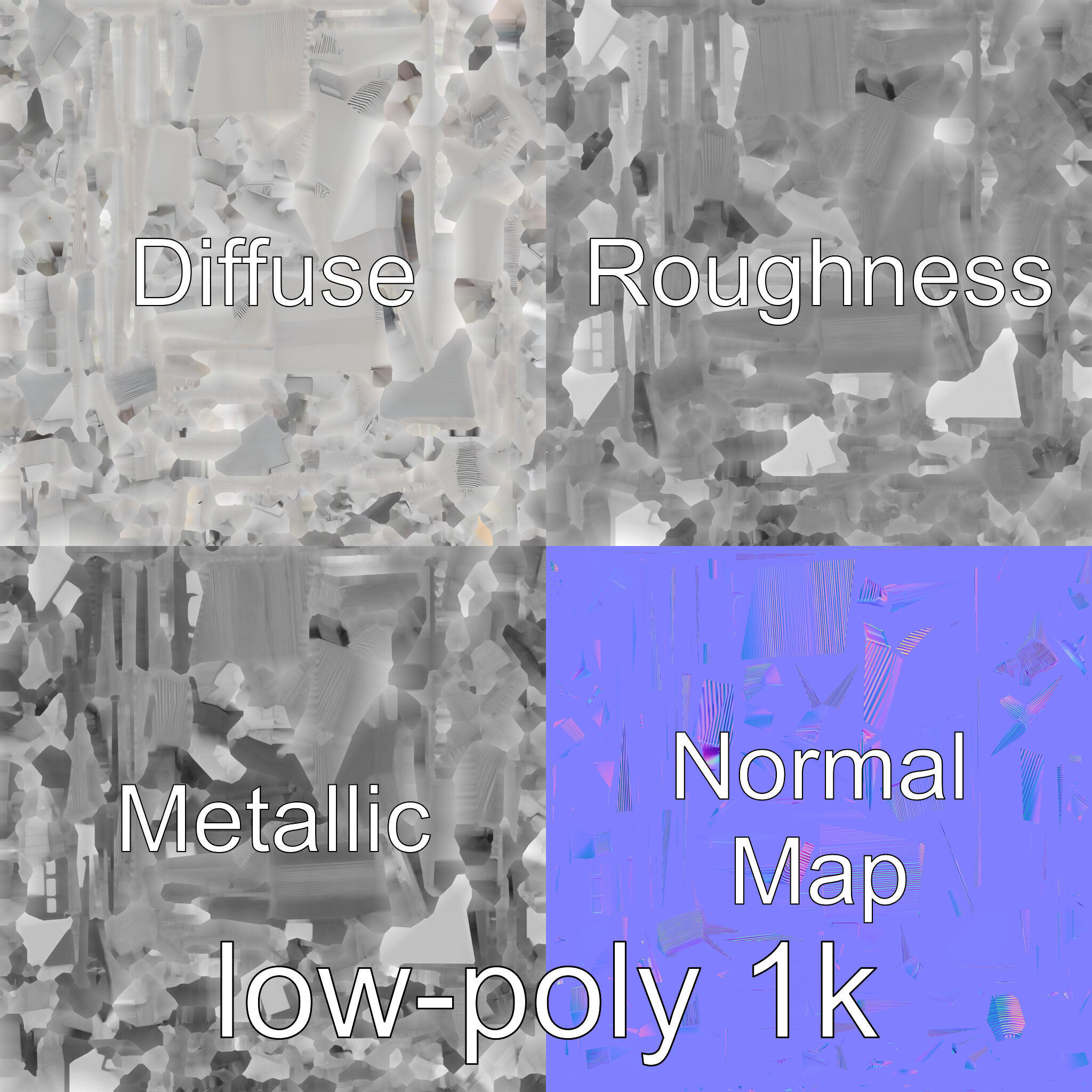 Futuristic Skyscraper Architectural Model Low-poly 3D model_23