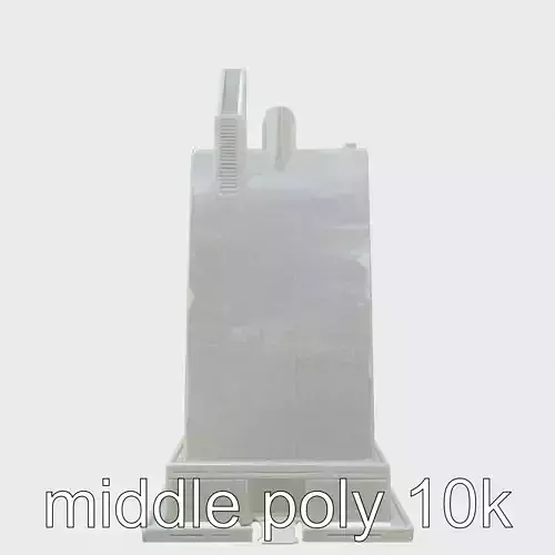 Futuristic Skyscraper Architectural Model