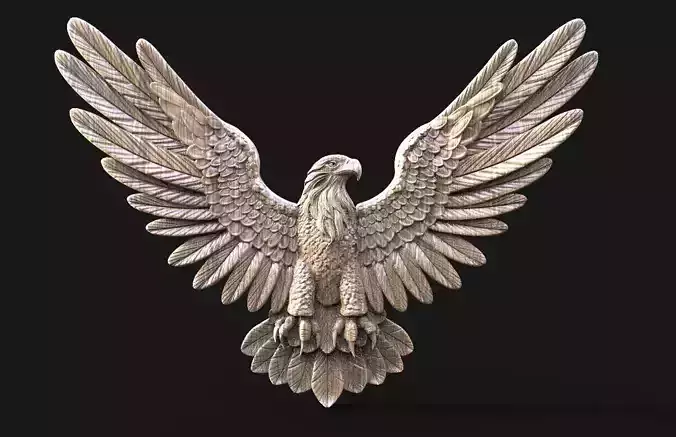 Eagle CNC 3D print model