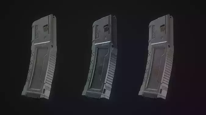 Magazine AR-15 Strike Industries 32 Rounds Low-poly 3D model