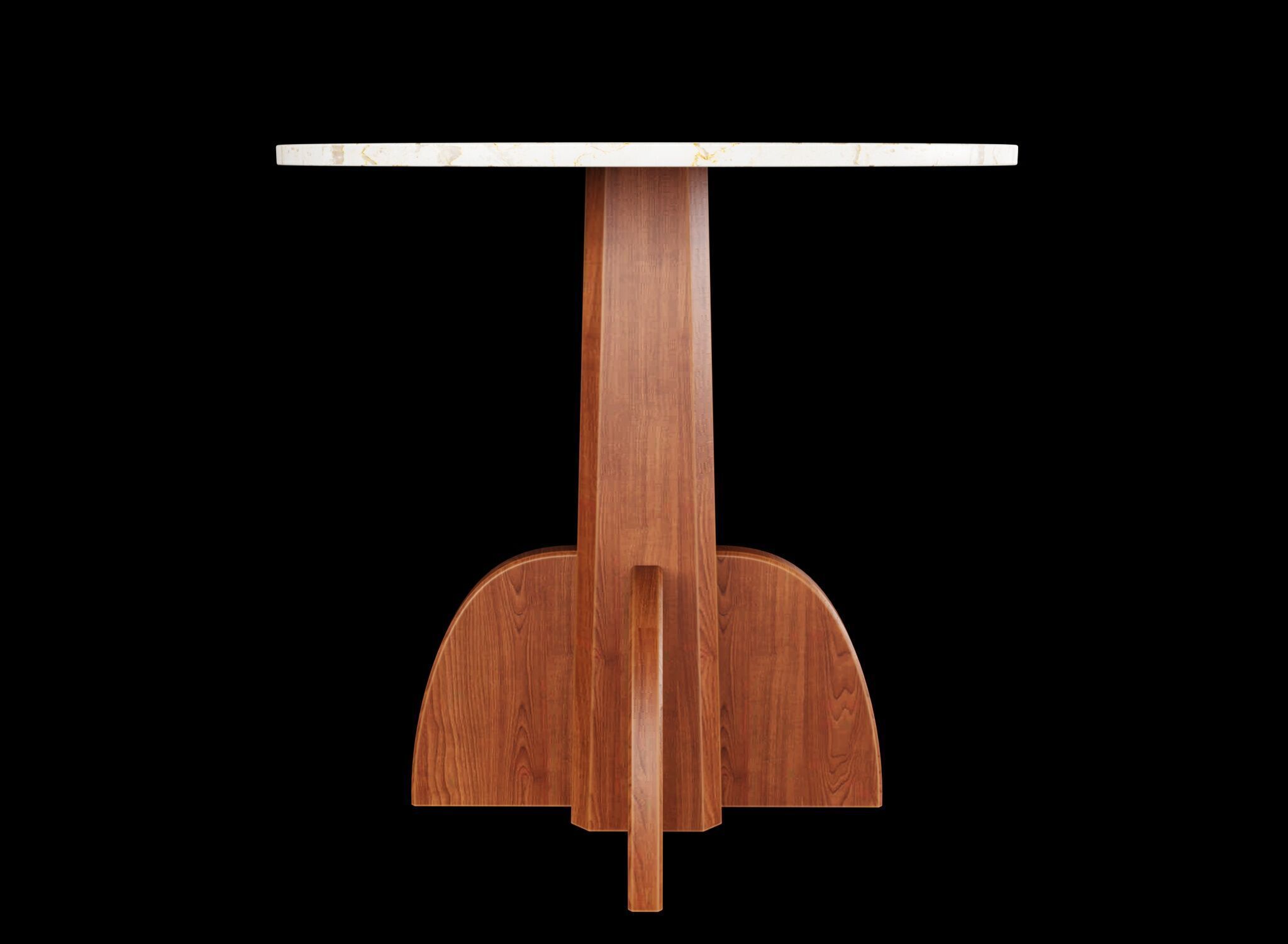 Axel Einar Hjorth table  Low-poly 3D model_4