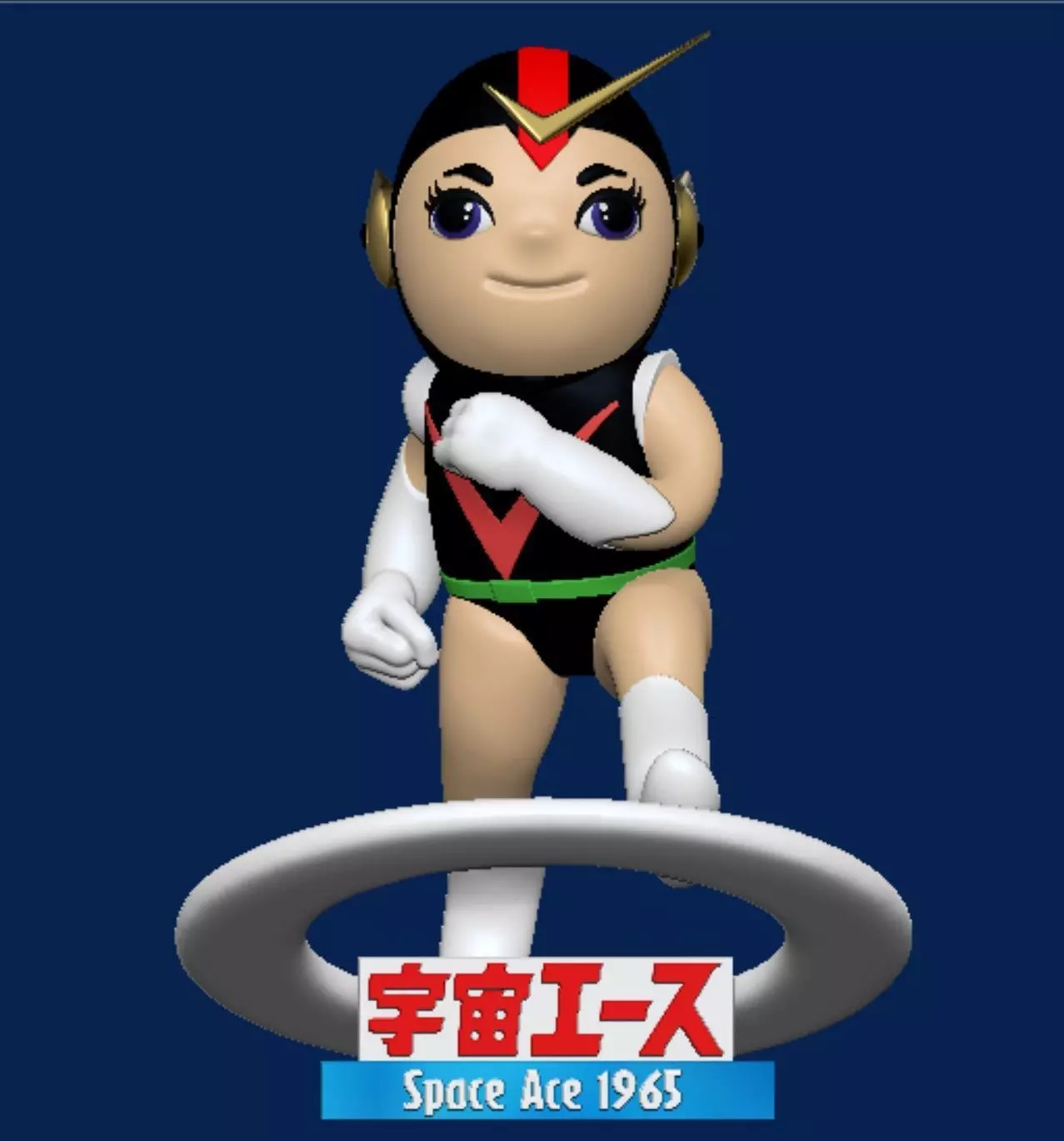 Space Ace 1965 3D print model_0