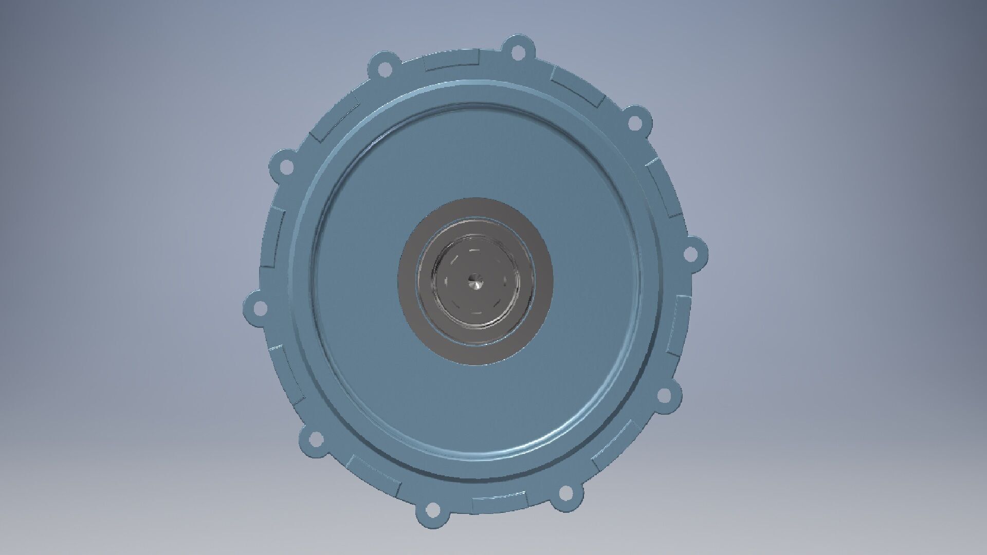 two step planetary gearbox 3d model 3D model_7