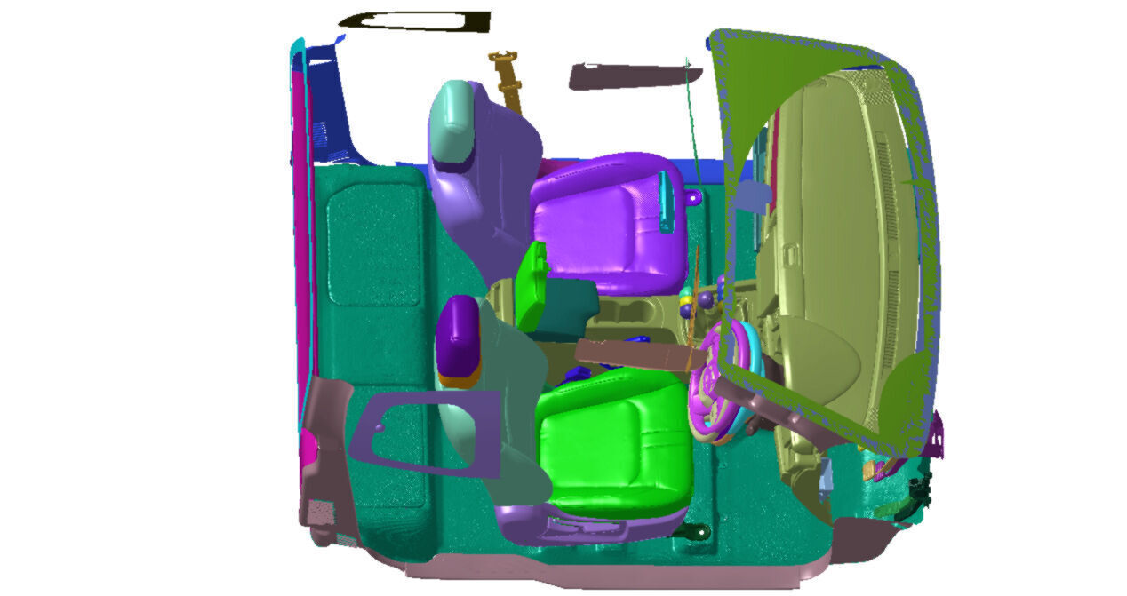 Mazda BT50 FSC 2021 Vehicle 3d scan data 3D model 3D model_11